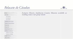 Desktop Screenshot of cazulas.com